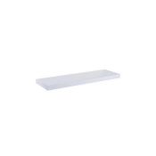 RRP £1.34 iTrend High Gloss White Floating Wall Shelf 30CM