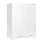 RRP £66.99 Meerveil Bathroom Storage Cabinet Sideboard White 60x