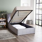 RRP £317.06 Home Treats Upholstered Bed With Mattress Included
