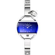 RRP £133.99 STORM Temptress Charm Lazer Blue Women's Watch with Unique Curved dial