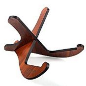 RRP £16.74 CAHAYA CY0180 Wooden Guitar Stand Non-Slip Musical