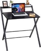RRP £77.93 GreenForest Small Folding Desk No Assembly Required