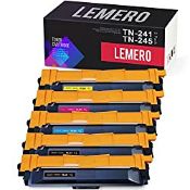 RRP £12.06 5 LEMERO Compatible Toner Cartridges for Brother TN242