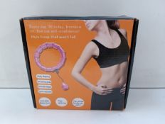 RRP £18.97 Smart Hula Hoop with Weight Ball