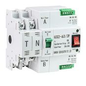 RRP £17.42 - Automatic Uninterrupted 2P 63A AC230V 35mm Rail Installation