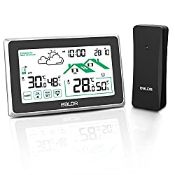 RRP £26.79 Weather Stations with Outdoor Sensor Wireless UK Weather