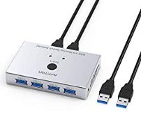 RRP £23.44 AVMTON USB 3.0 Switch