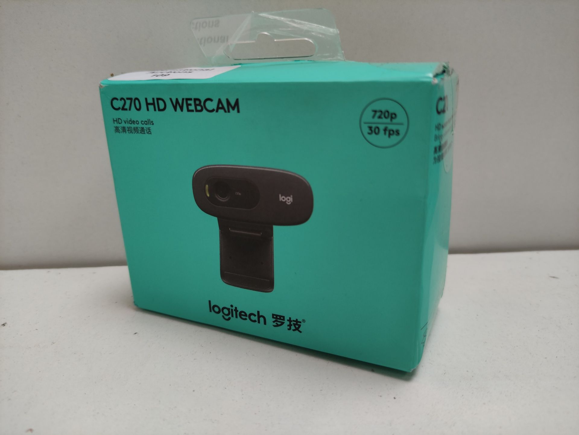 RRP £16.43 Logitech C270 HD Webcam - Image 2 of 2