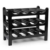 RRP £11.15 Stackable Plastic Bottle Rack