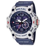 RRP £26.79 SMAEL Men's Watches Military Outdoor Waterproof Sports