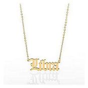 RRP £14.50 Minegreet Old English Zodiac Necklace for Women