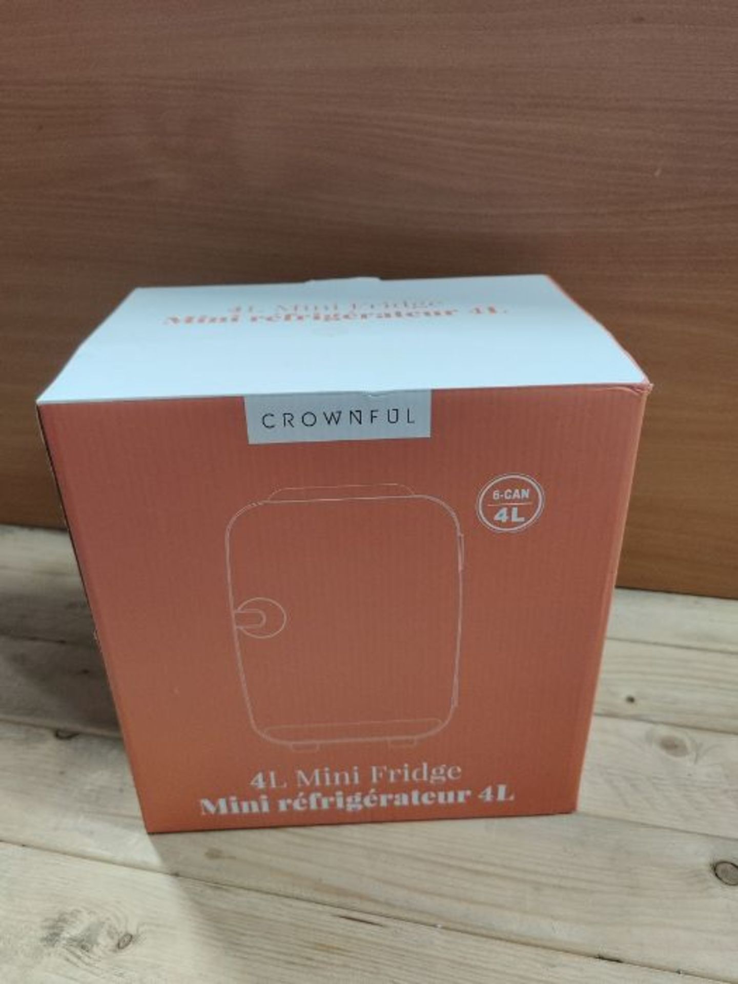 RRP £41.30 CROWNFUL Mini Fridge - Image 2 of 2