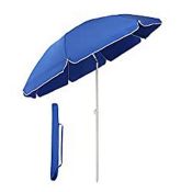 RRP £17.85 Sekey 1.6m Beach Umbrella with Cover