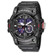 RRP £24.90 SMAEL Men's Watches Military Outdoor Waterproof Sports