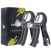 RRP £10.04 CHICLEW Hand Grip Strengthener 2 Pack