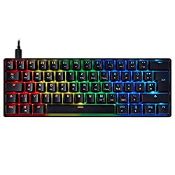RRP £67.44 BRAND NEW STOCK Mizar MZ60 LUNA Mechanical Gaming Keyboard | 60% Keyboard