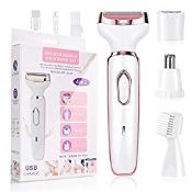 RRP £15.52 ACWOO Cordless 4 in 1 Electric Lady Shaver for Women