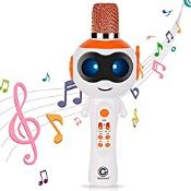 RRP £27.09 Kids Toys Wireless Karaoke Microphone