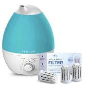 RRP £51.35 AENNON Air Humidifier For Bedroom With Filters Bundle