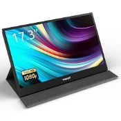 RRP £279.15 Yodoit Portable Monitor 17.3" 1920 1080 FHD Monitor