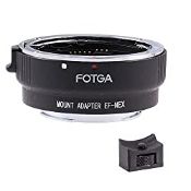 RRP £55.37 FOTGA EOS-NEX Electronic Auto Focus Lens Adapter Ring