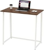 RRP £60.57 Dripex Compact Folding Desk No Assembly Required Computer