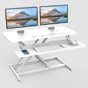 RRP £156.32 ERGOMAKER Standing Desk Converter