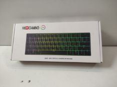 RRP £83.52 BRAND NEW STOCK HK GAMING GK61 Mechanical Gaming Keyboard 60 Percent