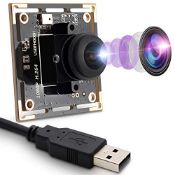 RRP £26.80 Mermaid 2MP Webcam 1080P USB Camera Module with IMX322