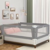 RRP £42.42 NUKied Bed Rail for Toddlers Fold Down Safety Baby