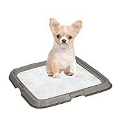RRP £25.67 PAWISE Indoor Dog Toilet Training Pads Tray