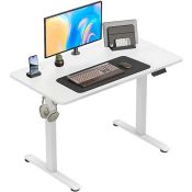 RRP £156.32 Devoko Electric Standing Desk Height Adjustable Standing Desk 100 x 60 cm