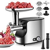 RRP £56.94 Electric Meat Grinder and Duty Household Sausage Maker