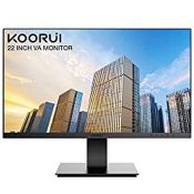 RRP £81.51 KOORUI 22 Inch Business Computer Monitor