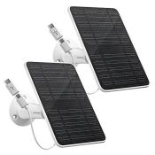 RRP £51.35 Solar Panels for Wireless Outdoor Security Camera