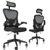 RRP £105.31 Holengain Ergonomic Office Chair with Arms and Back Support