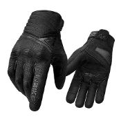 RRP £38.48 INBIKE Motorcycle Gloves Mens Waterproof Winter Motorbike