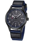 RRP £31.96 MEGALITH Mens Watch Military Minimalist Watches Mens