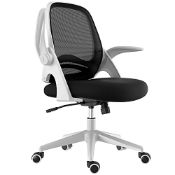 RRP £123.37 Hbada Office Chair Desk Chair Flip-up Armrest Ergonomic