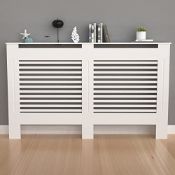 RRP £90.32 FATIVO High Radiator Cover Wood Cabinet: 92cm Height