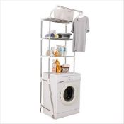 RRP £89.27 Hershii 3-Tier Laundry Room Shelf Over the Toilet/Washing