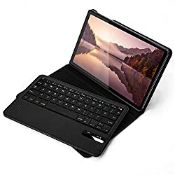 RRP £21.20 Bluetooth Keyboard with Case for Samsung Galaxy Tab A 10.1 2019 SM-T510 / T515