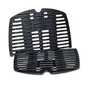 RRP £40.19 GFTIME 7644 32 x 21.6CM Cast Iron Cooking Grates Grid