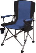 RRP £62.52 REDCAMP Oversized Folding Camping Chair for Heavy People 200kg