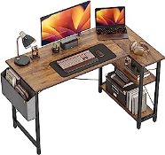 RRP £66.99 CubiCubi L Shaped Gaming Desk Computer Office Desk