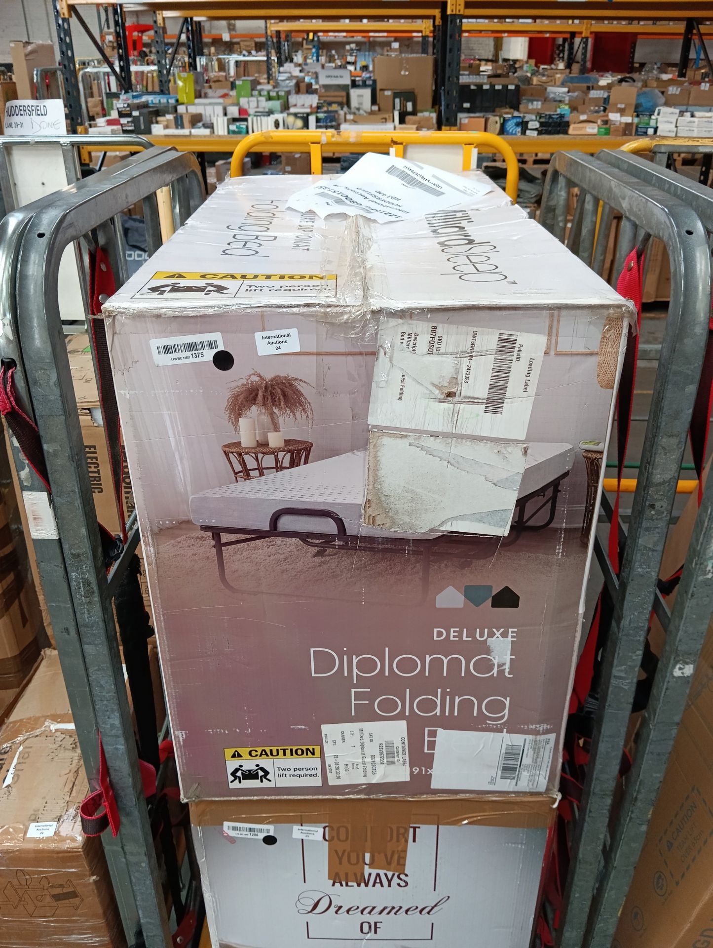 RRP £279.15 Milliard Diplomat Guest Folding Bed with 12.5cm Thick - Image 2 of 2