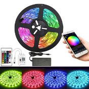 RRP £15.62 INDARUN Smart WiFi LED Strip Light 5m