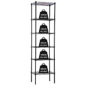 RRP £73.69 Actask 6-Shelf Shelving Unit with Height Adjustable