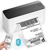 RRP £110.31 Phomemo Bluetooth Thermal Label Printer 4x6