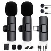 RRP £31.25 Wireless Lavalier Microphone for Type-C Port